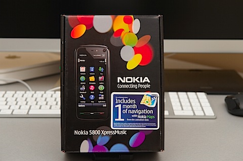 Nokia 5800 box